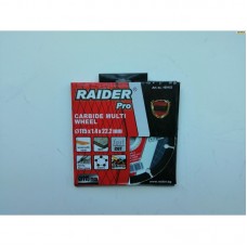 RAIDER Disc taiere multi-suprafata 115x22.2 mm..